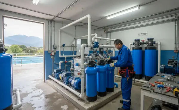 Mantenimiento de equipos y cuarto de motobombas