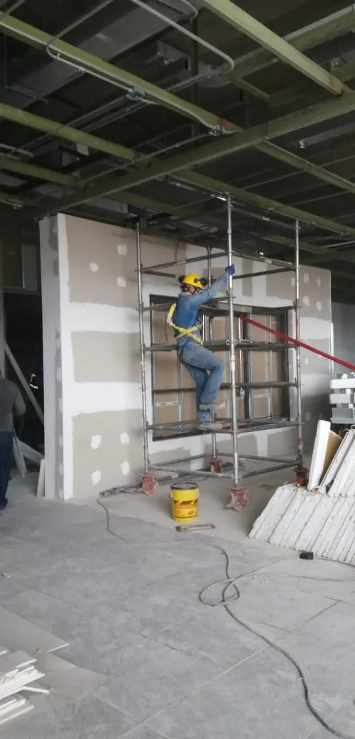 Instalación de drywall en Buga