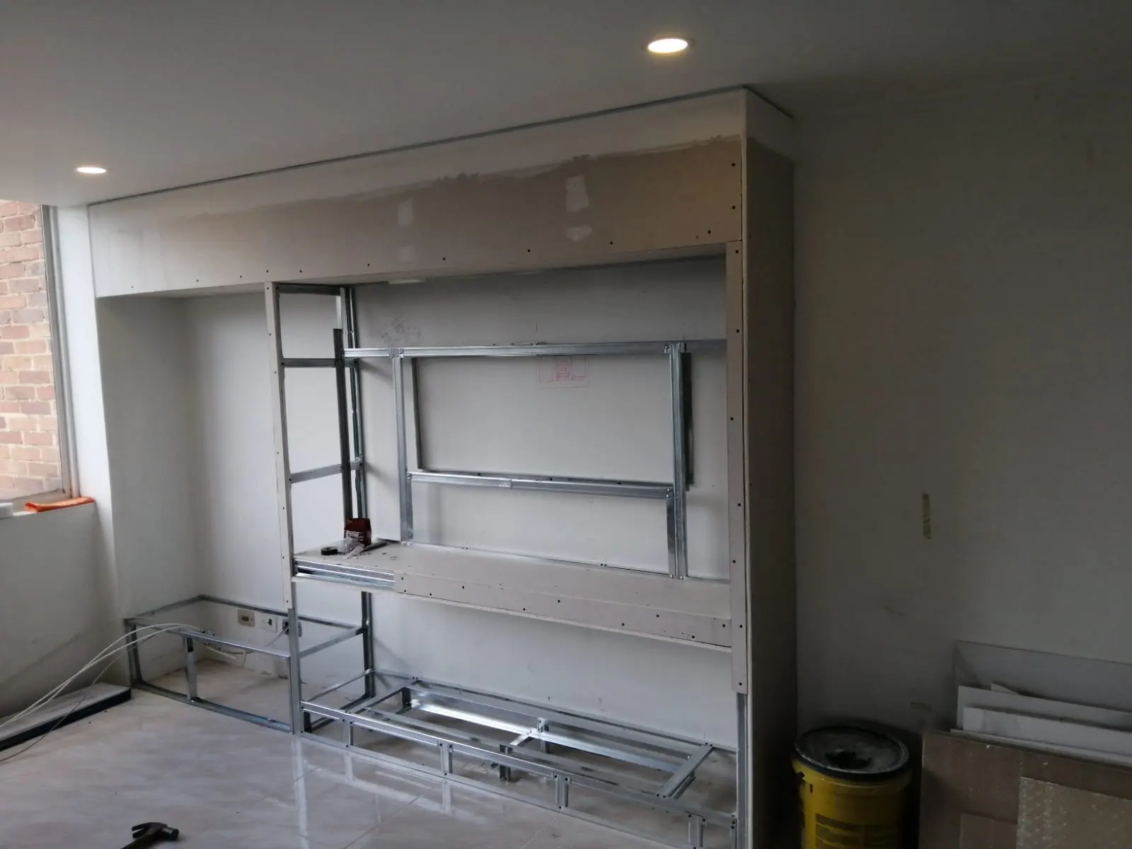 Instalación de drywall en Buga