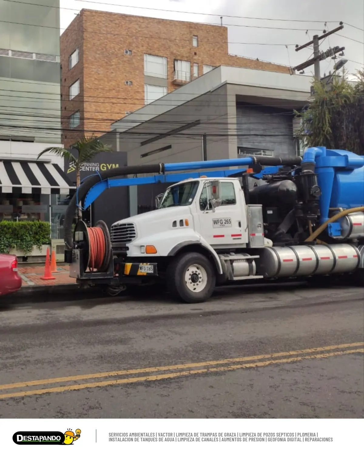 Equipo de succión y presión en Mosquera