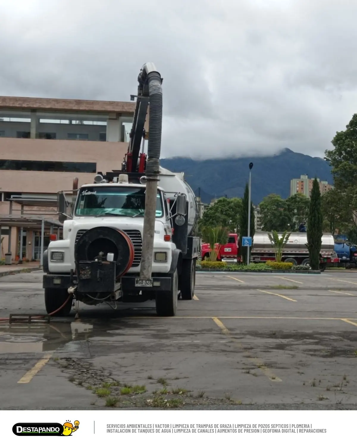 Alquiler de camión Vactor en Mosquera