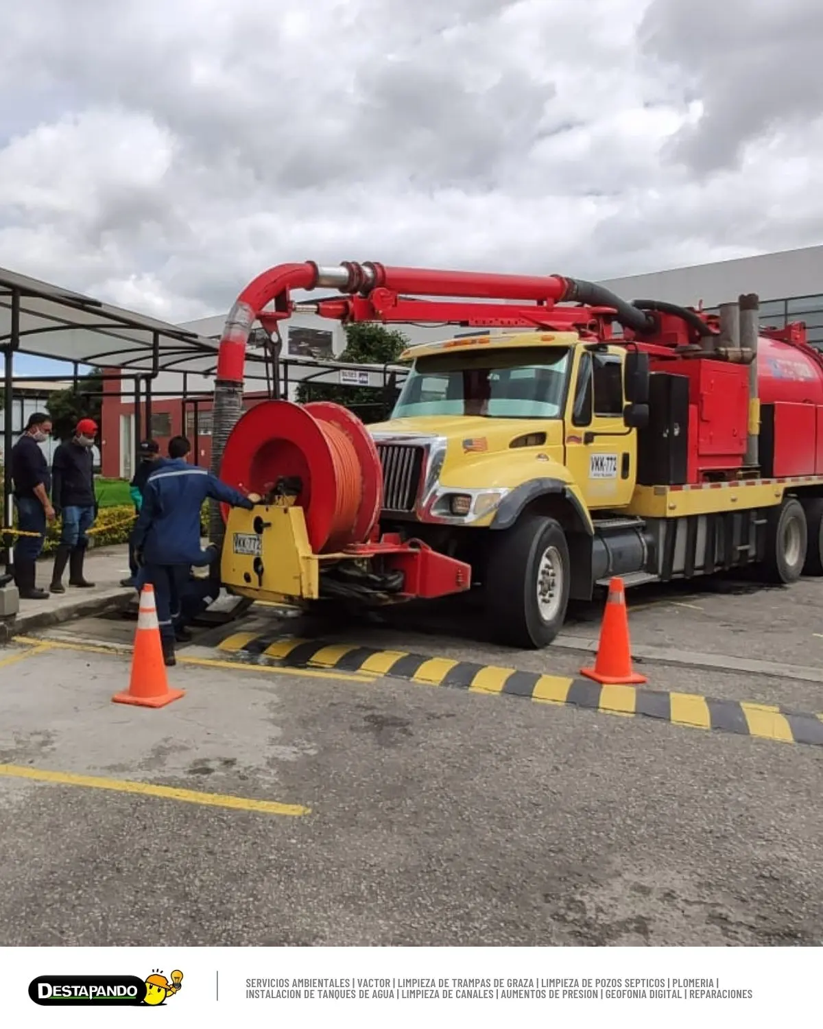 Vactor tipo acueducto en Mosquera