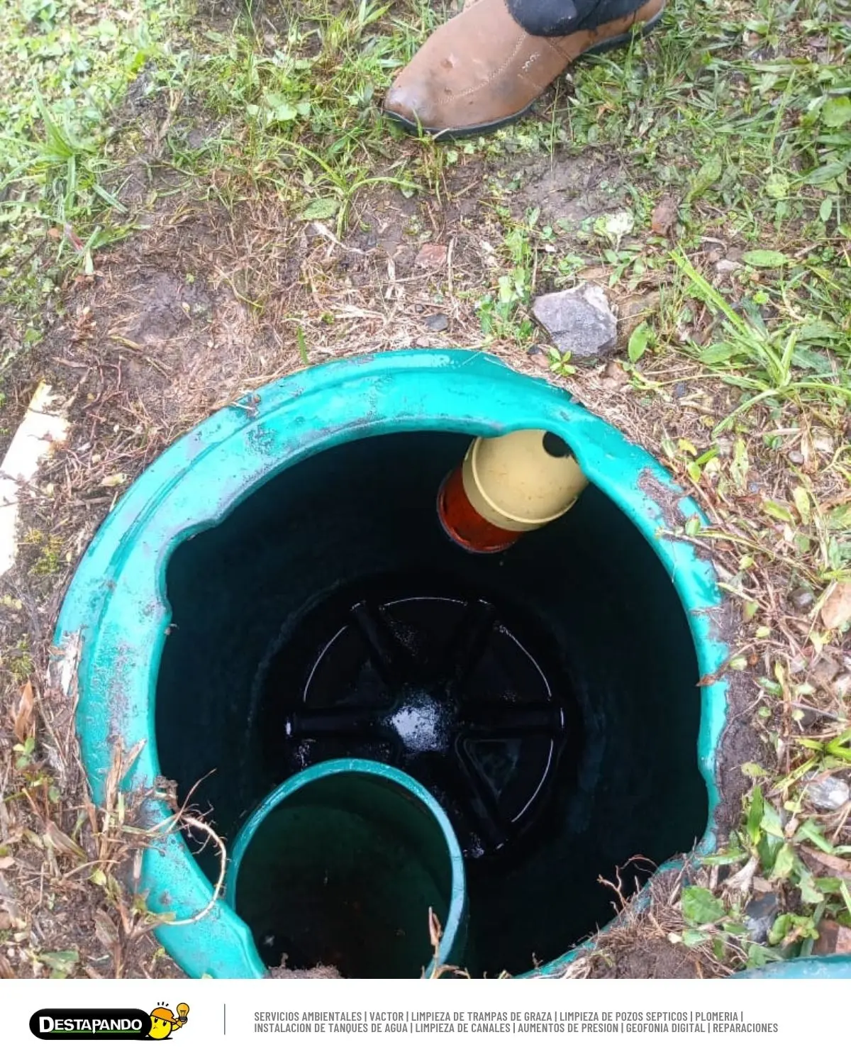 Mantenimiento de pozo séptico en Bogotá - Proyecto 3