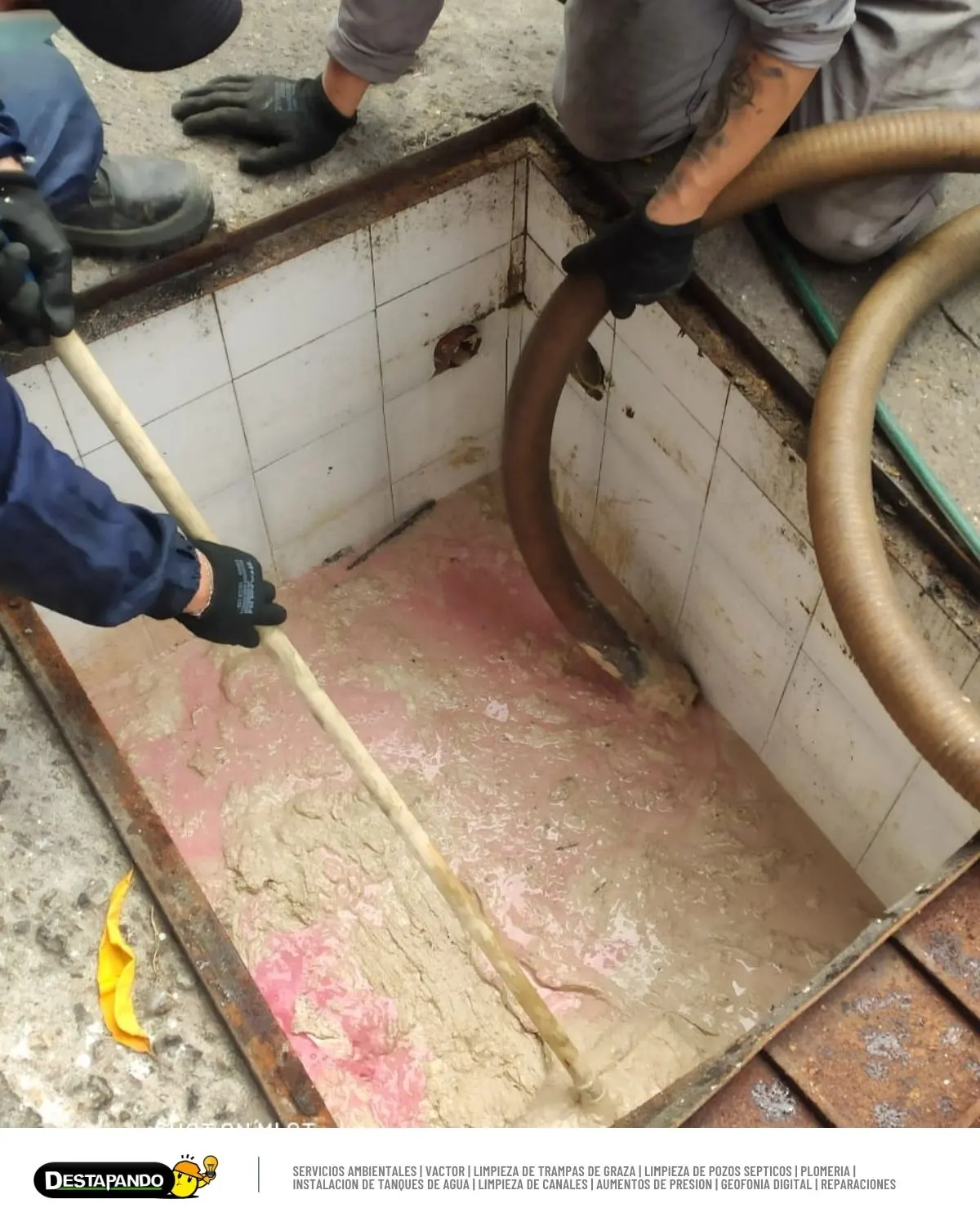 Mantenimiento preventivo de trampa de grasa en Bogotá - Proyecto 18