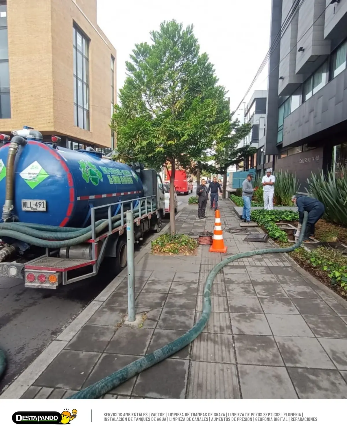 Limpieza de trampa de grasa en Bogotá - Proyecto 21
