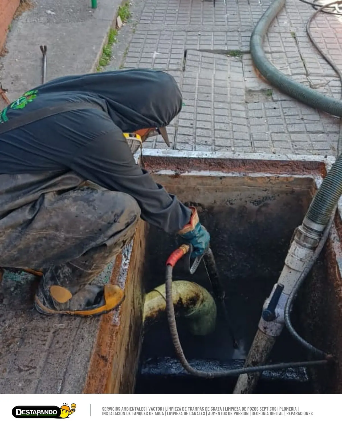 Servicio de trampa de grasa para restaurantes en Bogotá - Proyecto 24