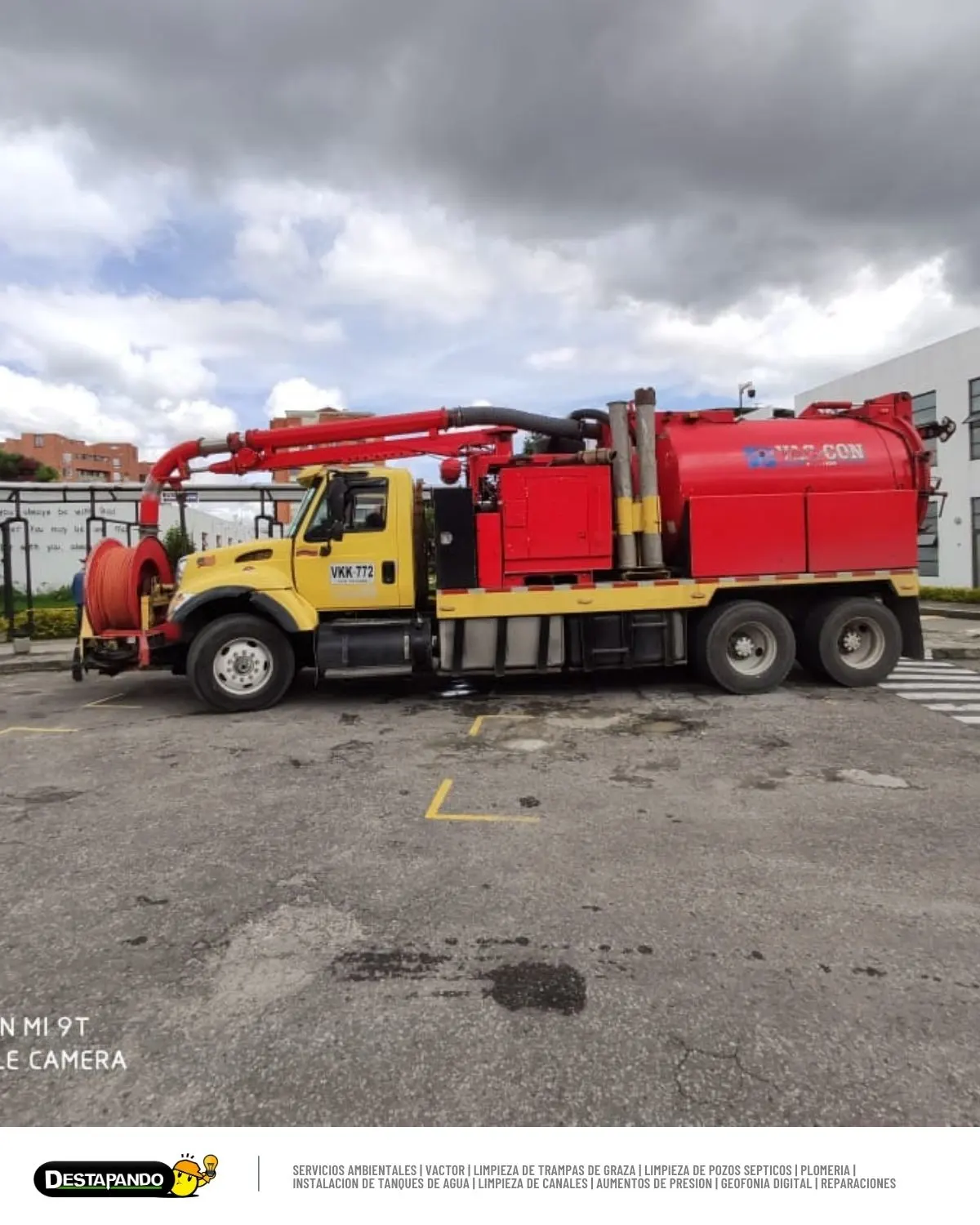 Sistema de alta presión Vactor en Bogotá - Proyecto 7