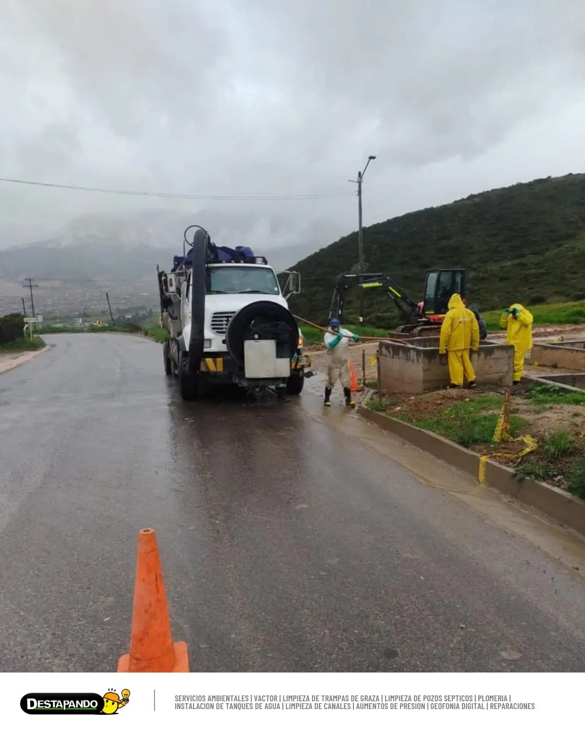 Mantenimiento de alcantarillado con Vactor en Bogotá - Proyecto 15